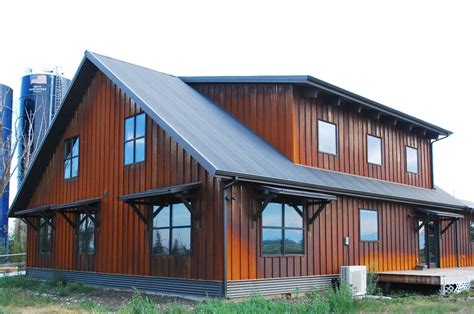 exterior metal house decor|metal exterior home design.